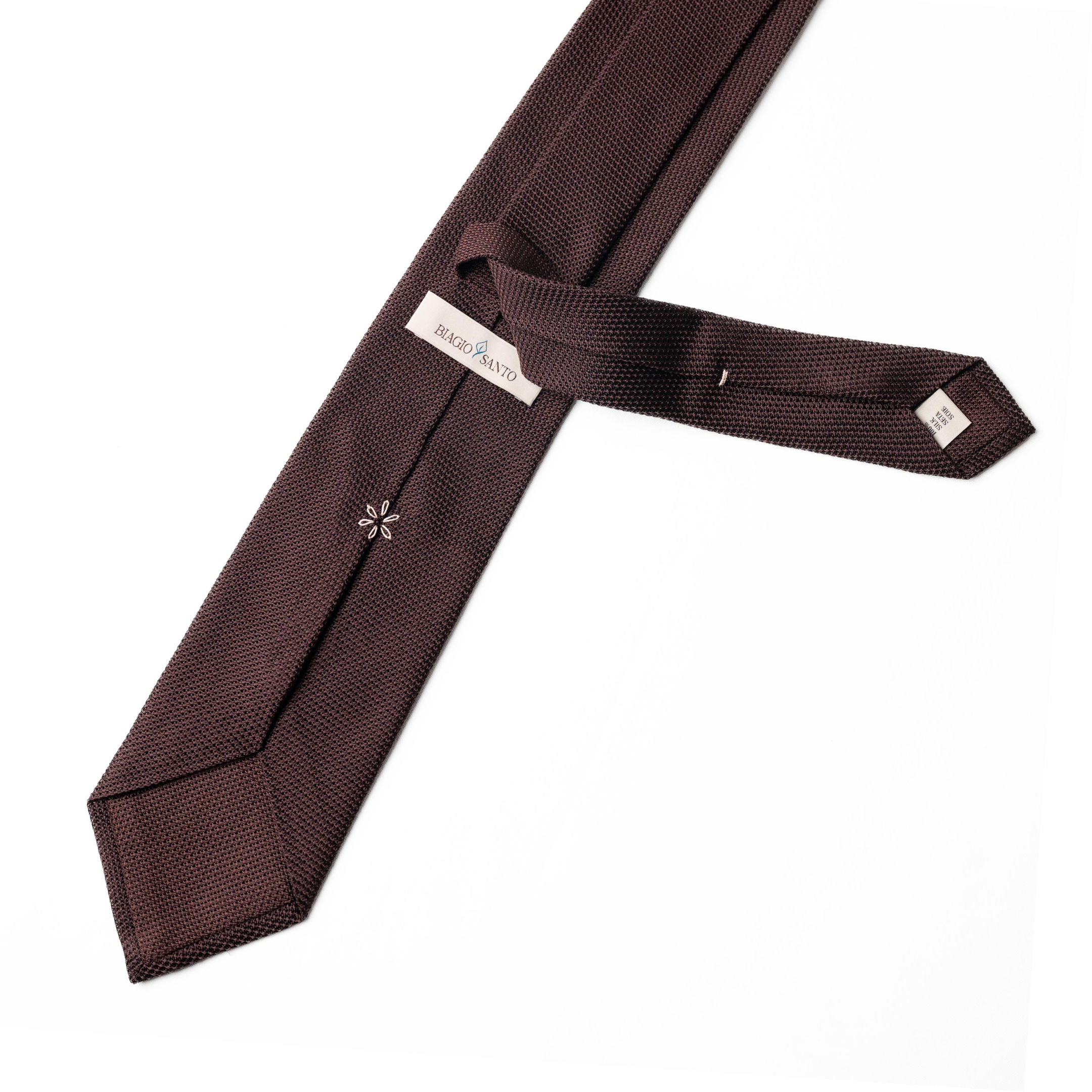 Garza Fina Grenadine Tie in Burgundy
