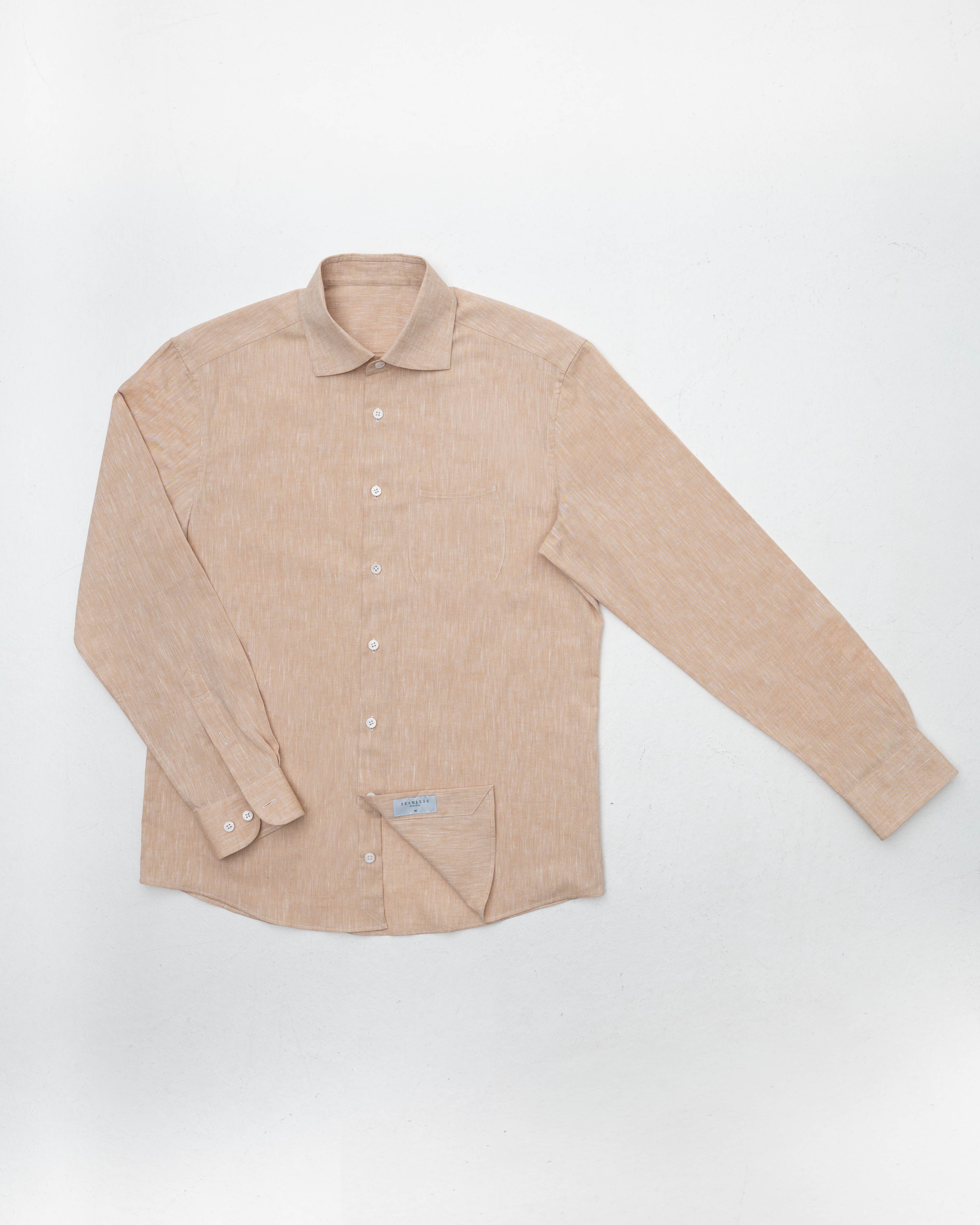 Cinnamon Cotton Linen Shirt