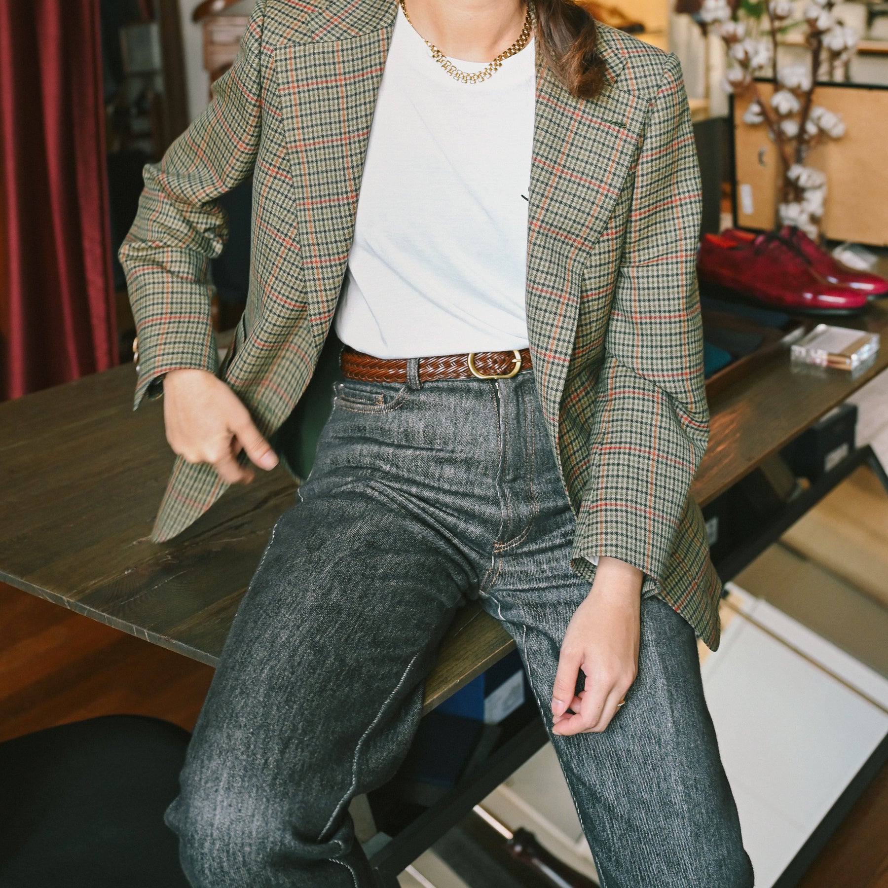 Denim Trousers in Solbiati's "Velluto & Denim"