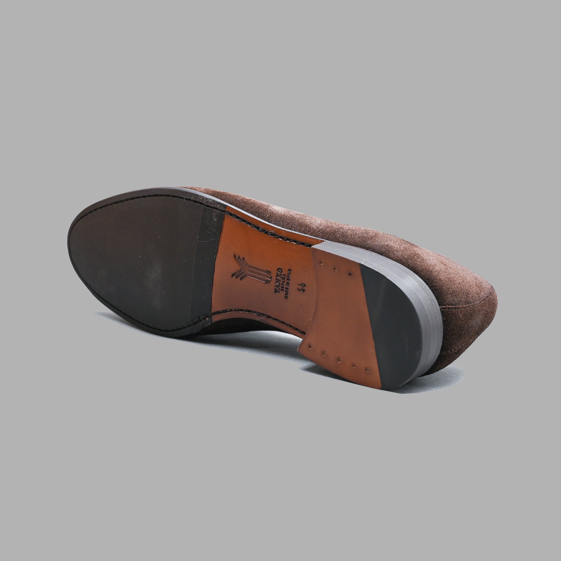 Classic Belgian Loafer in Dark Brown Suede