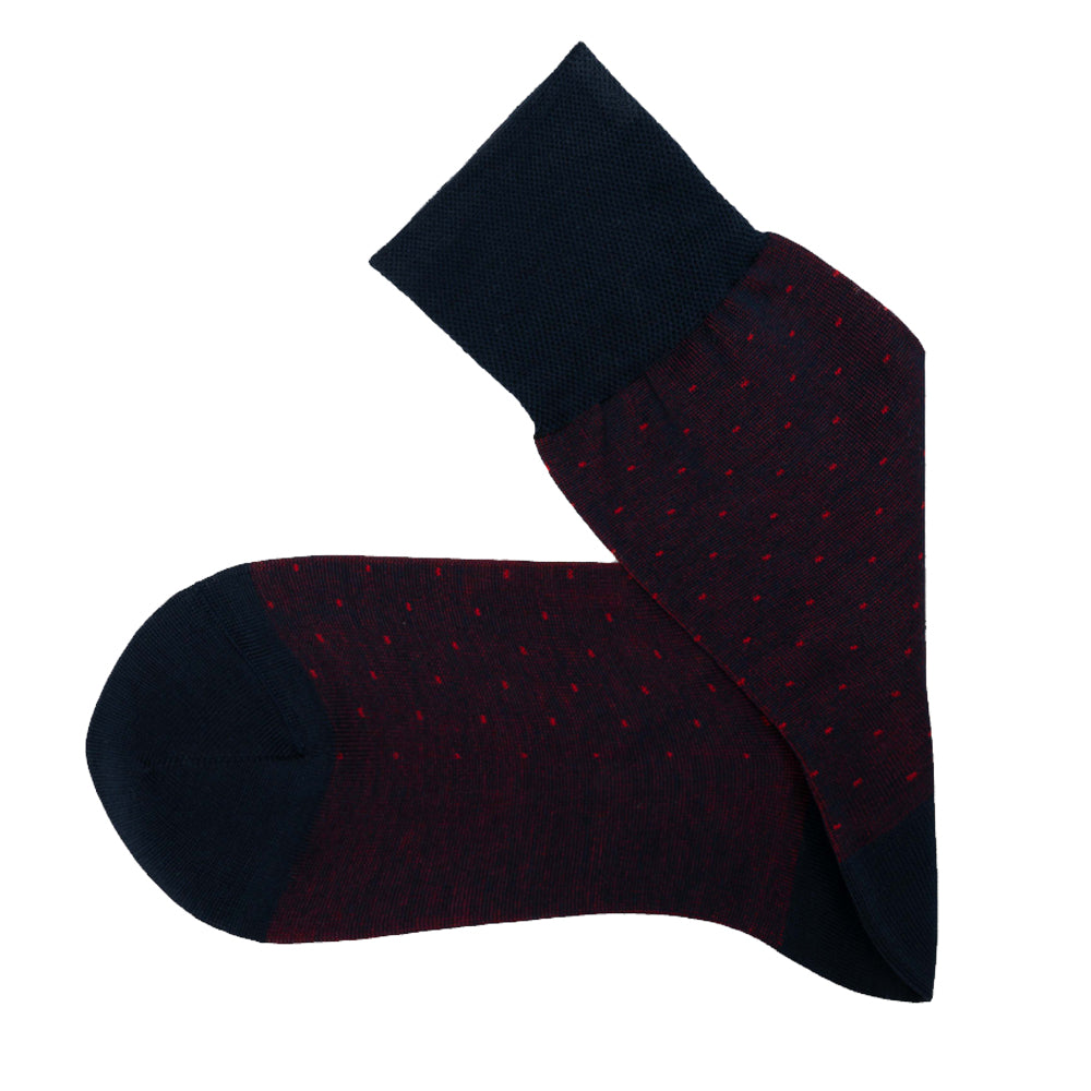 Viccel / Celchuk Mid Calf Pin Dots Cotton Socks