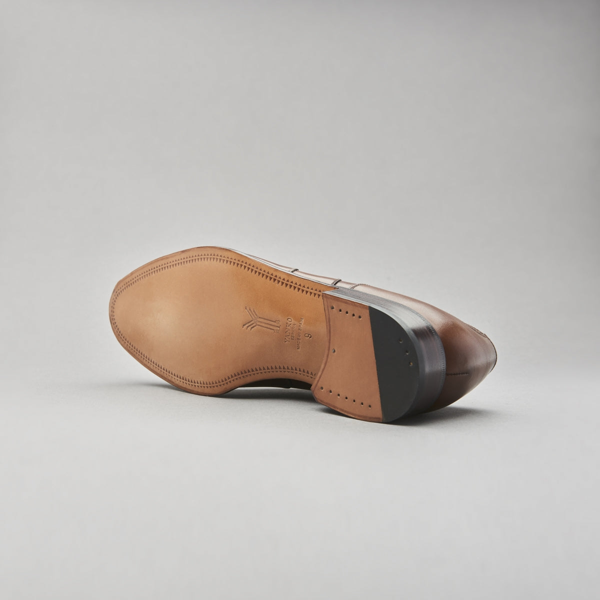 Austerity Oxford in Medium Brown Calf Leather
