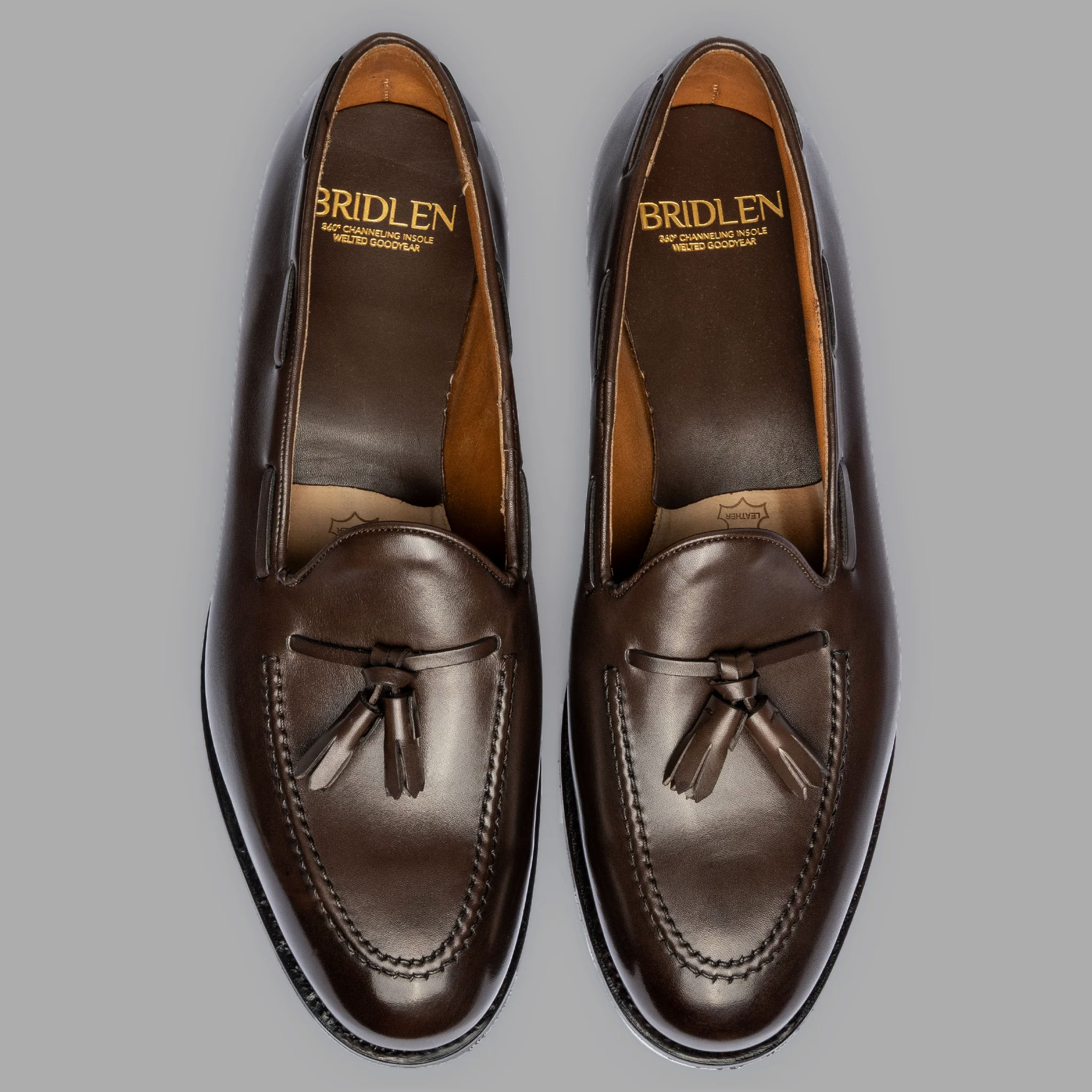 Ivy Loafer in Bitter Choco Calf Leather