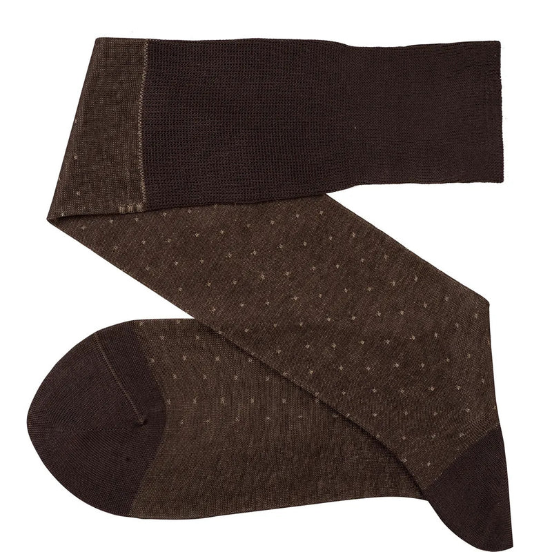 Viccel / Celchuk Mid Calf Pin Dots Cotton Socks