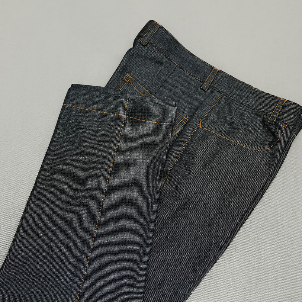 Denim Trousers in Japanese Cotton