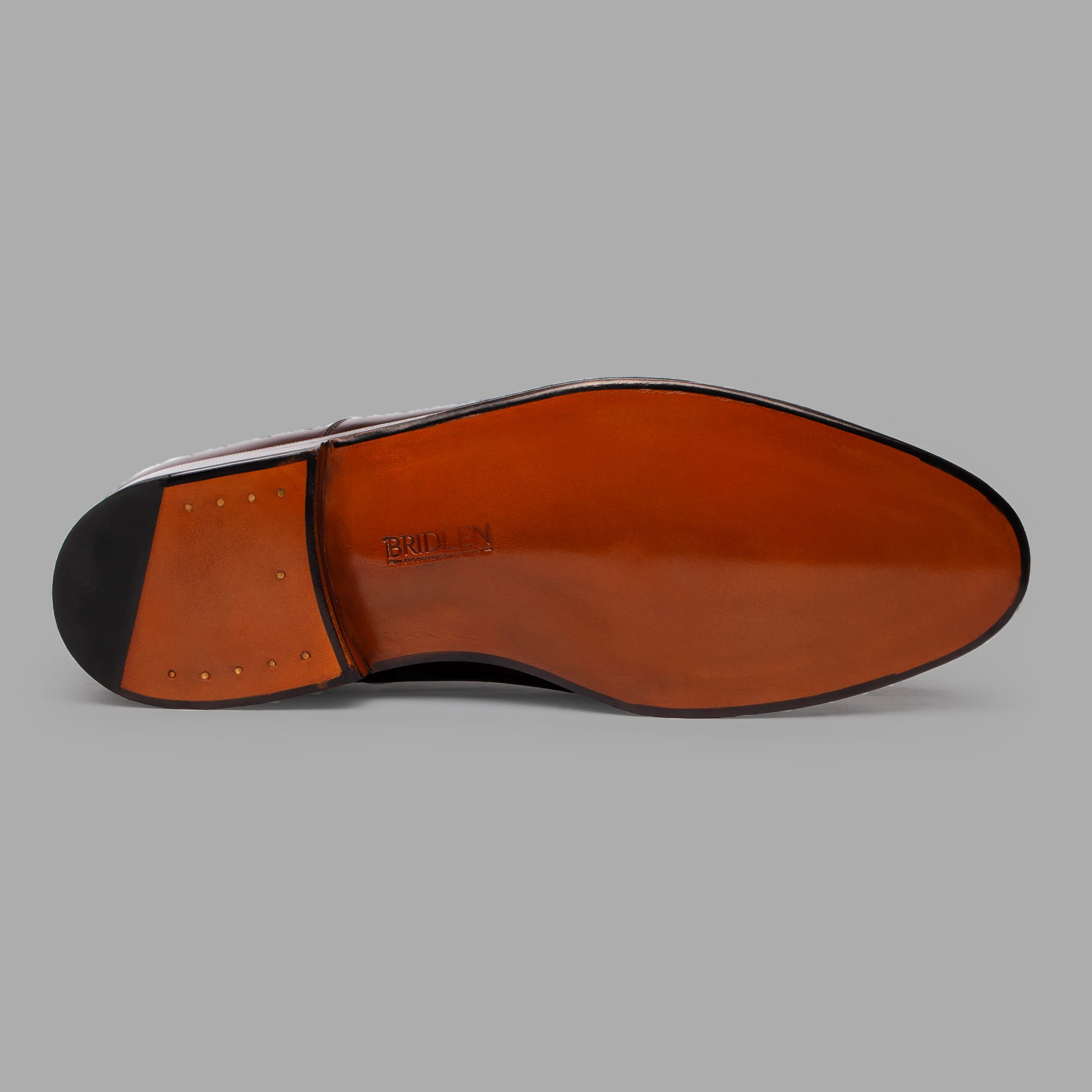 Straight Tip Oxford in Burgundy Museum Calf Leather