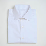 White Twill 100% Cotton Shirt in "Thomas Mason's Tower"
