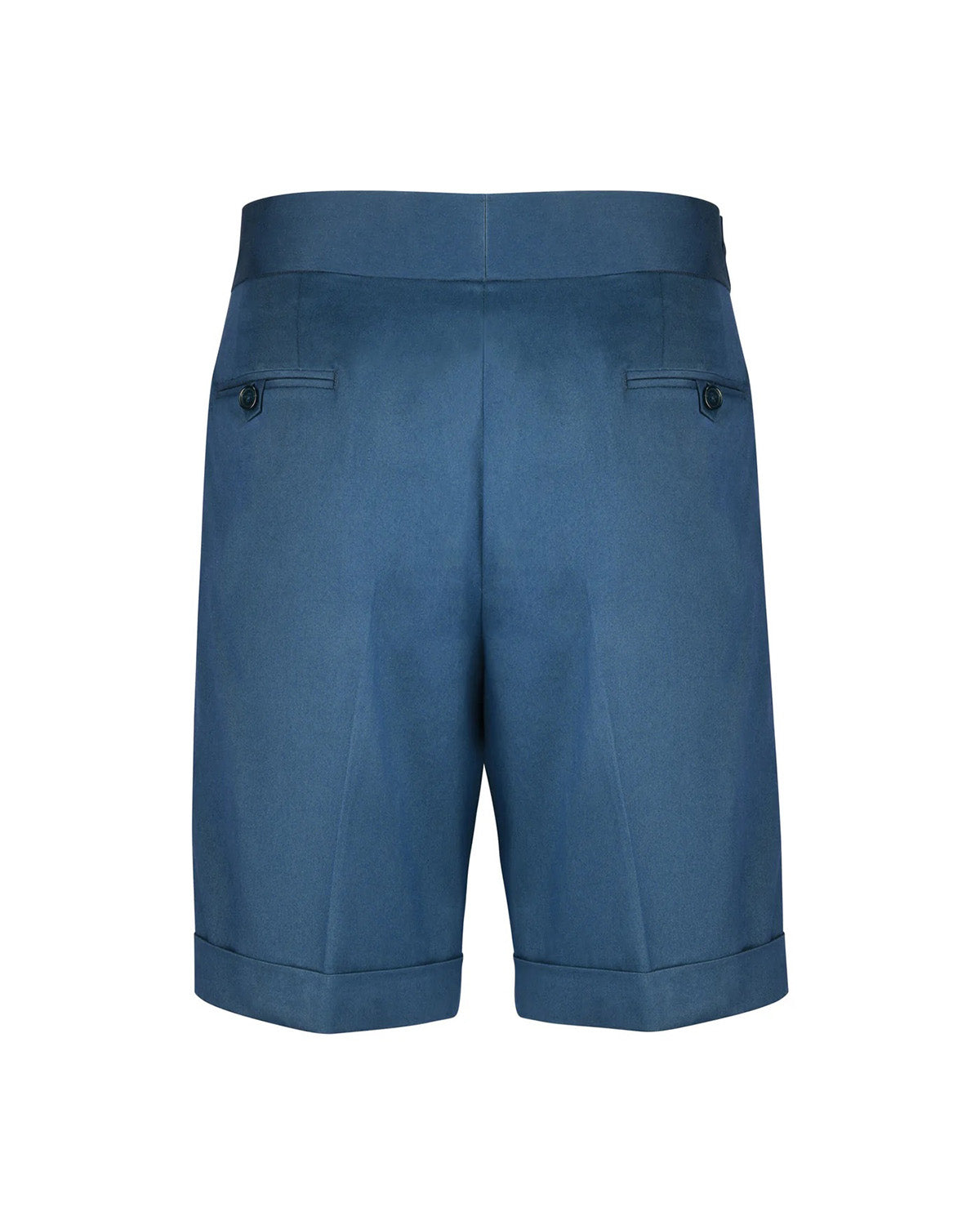 Dugdale Cotton D-Ring Shorts in Teal Size 30