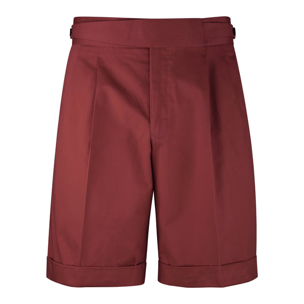 Red Gurkha Shorts