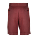 Red Gurkha Shorts