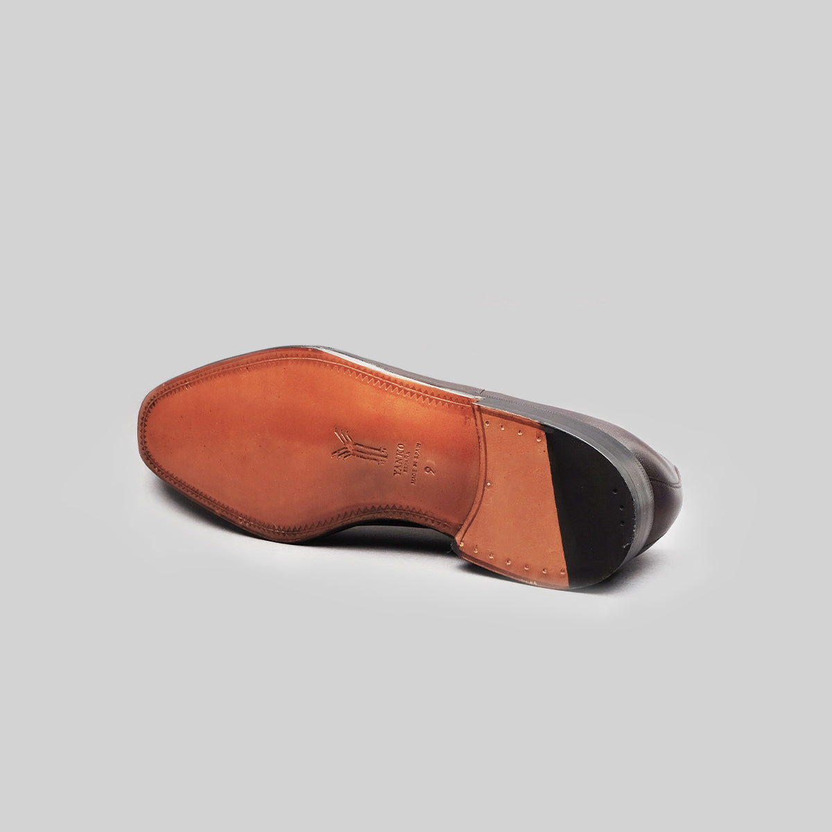 Cap Toe Oxford in Burgundy Calf Leather